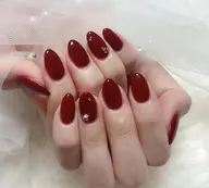 【ストーン2粒付★】ワンカラーorラメグラテーション60分　￥3990