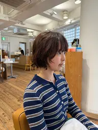 カット➕トリートメントパーマ💚