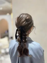 【ヘアセットクーポン🧏🏼‍♀️】ヘアセット👸パーティーアレンジ🎉