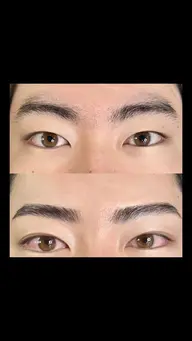 【メンズ眉毛専門】ミニモ限定⭐️No.1人気メンズ眉毛パーマ＋メンズ眉毛脱毛ワックス