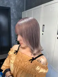 【🪞保湿ブリーチメニュー🪞】ダブルカラー(ダメージ95%減ケアブリーチ)➕カラー➕1stepトリートメント