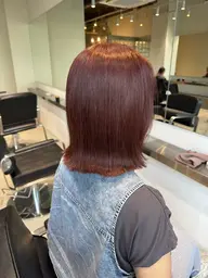 🩷🧡‬‪春トレンド‪💚🩶透明感カラー＋艶トリートメント