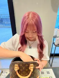 (U24)💕前髪カット+ワンカラー💕「ロング料金あり」