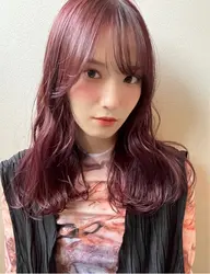 人気NO1★前髪/顔まわりカット+ケアカラー+ミドルトリートメント¥14300→¥7980