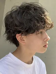 2番人気✌️⭐️ミニモ限定価格⭐️カット＋波巻きスパイラルパーマ🌊任してくれたら絶対カッコよくなります😎