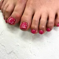 🦋フット🦋【オフあり🙆🏻‍♀️】親指アート【センター南/パラジェル変更可】