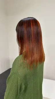 似合わせカット+インナーカラー(ケアブリーチ1回)