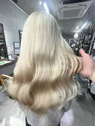 【憧れのハイトーンへ🌠🌠🌠】ブリーチ2回＋透明感カラー