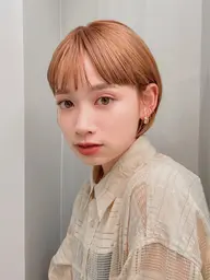 カット +ダブルカラー+2ステップトリートメント🍊