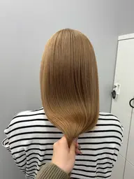 【質感再生トリートメント+カラー+カット🪐💫】      New髪質改善で柔らかい質感に♡