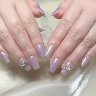 🎀 【一週年限定】ワンカラー&ラメグラデーション＋10粒ストーンor2個パーツ