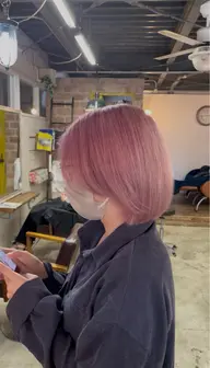 ブリーチ+カラー+2Stepトリートメント