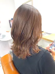 カット＆カラー＆スプリナージュトリートメント