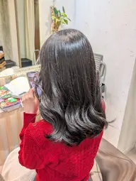 艶カラー+トリートメント