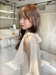 🪽前髪カット＋ケアカラー＋1stepトリートメント¥10700→¥8800🪽