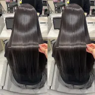 ブリーチ毛にもかけられる🩵酸性ストレート＋髪質改善🩵