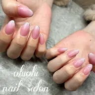 【hand】ベービーブーマ＋先端ラメフレンチ✨オフィス向き♪美フォルムネイル💅