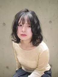 前髪メンテナンスカット➕ワンカラー