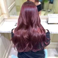 🍒レッド系限定メニュー🍒艶カラー＋1stepトリートメント⟡.꙳ご新規様⟡.꙳ #透明感カラー#髪質改善