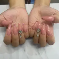 💅hand チップ長さだしワンカラー