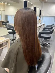 ☆撮影モデル☆カット+髪質改善ストレート【縮毛矯正】￥10000