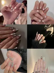 限定🌕モデル募集チップ長さだし10+写真デザイン(オフ别料）