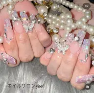 【定額ネイル&つけ放題】スカルプアートM size Jrネイリスト¥9800〜