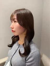 【Aujua3step 超音波 TR付】カット+アイロン仕上げ＆レクチャー♪￥6900