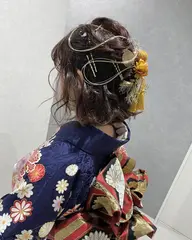 ⚫︎訪問着&ヘアセット