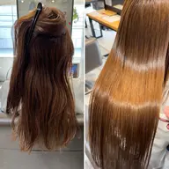 【バージン毛、ワンカラーのみのお客様】縮毛矯正＋トリートメント