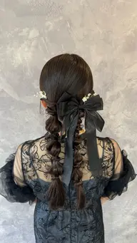 パーティーや二次会向け💐ヘアセット