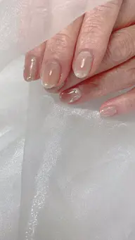 じゅんわりチークネイル⸜🧡⸝‍ケア込み