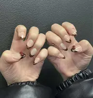 カラーフレンチネイル