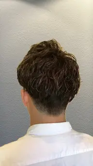 メンズカット+パーマ　⚠︎初めての方のみ