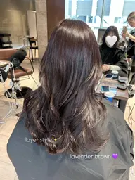 カット+透明感カラー+バイカルテトリートメント✨🎀