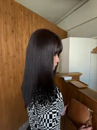 就活前でも安心☆*。地毛風ダークカラー🎼