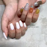 ワンカラー＋デザイン5本(両手合わせて)