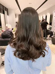 【ご新規さま限定】コテ巻き風デジタルパーマ🩵＋シャンプーブロー🫧　(カット込み）