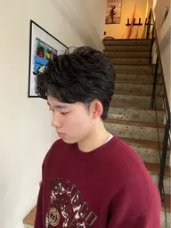 フェザーパーマ+カット❤️🔥