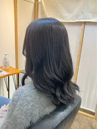 チェンジカラー+カット+マイクロバブル🫧