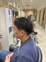 【メンズ限定🎧垢抜け雰囲気かっこよくなる✨️】カット✂️+特殊パーマ🧑🏻‍🦱(ツイスト・ツイスパ等)