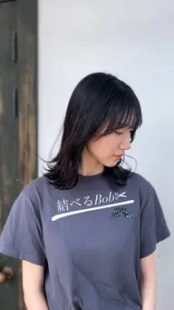 🌈お顔周りカット&フルカラー🦋/レイヤーカット/くびれボブ/お顔周りカット/韓国💎