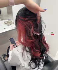 《インナーカラー・イヤリングカラー》ケアブリーチ＋フルカラー＋2stepトリートメント🎀