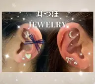 耳つぼジュエリー💎+ヘッドスパ✨【選べる耳つぼ8個まで】