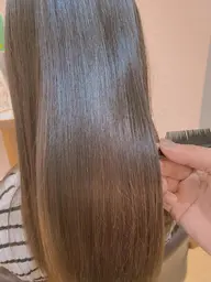 髪質改善カラーTR＋集中ケアTR✨¥11000