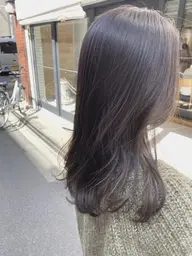 【超音波で艶髪に💫】カット+透明感カラー+TOKIO3step超音波トリートメント(ケアプロ付き)