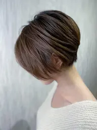 超音波アイロン使用❗️髪補修ハホニコトリートメント＆カット(シャンプー、ブロー付き)