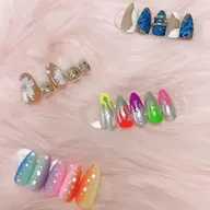 自爪10本アートコース付け替えオフ込み