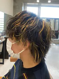 🍀メンズ限定🍀メッシュ/ハイライトカラー◎【カット追加可能】✂︎ 21時以降+1100円