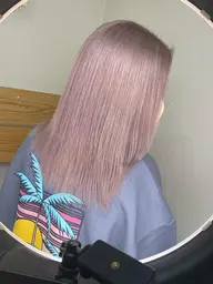 カット+ブリーチ+カラー